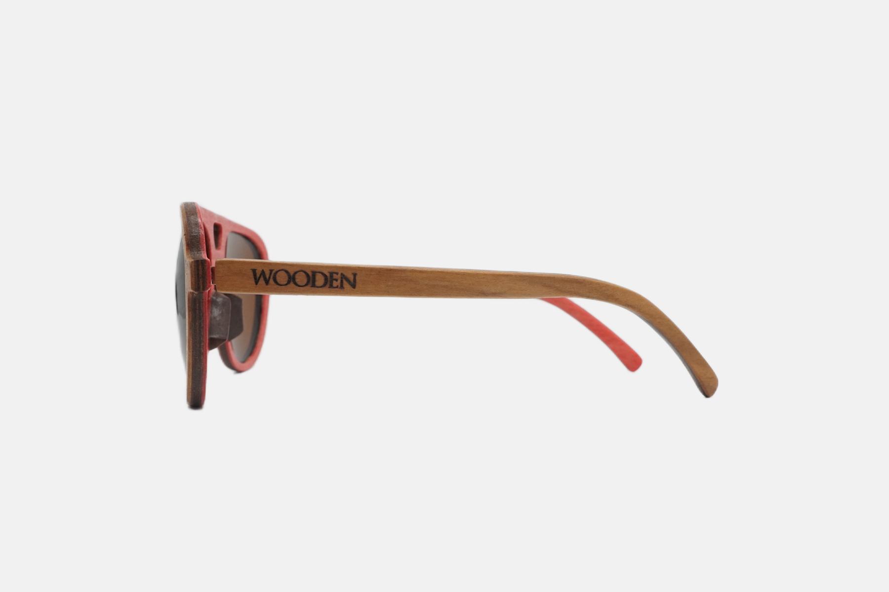 Wooden Drop OL-BK-RD